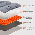 45x45cm USB 5V 3-Speed Temperature Adjustable Seat Heating Cushion Electric Heating Pad Pet Home Car Office Chair Seat Heater.