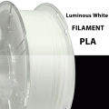 1.75mm 200g 1Kg 3D Printer PLA Glow In The Dark White Printer Filament 3D Printing Luminous White Material.