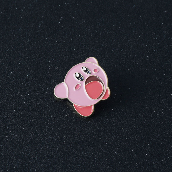 Kirby Anime Pins for Backpacks Badges on Manga Enamel Pin Accessories for Jewelry Cute Things Brooches