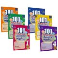 New 6 Pcs/Set 101 Challenging Maths Word Problems Books Singapore Primary School Grade 1-6 Math Practice Book. 