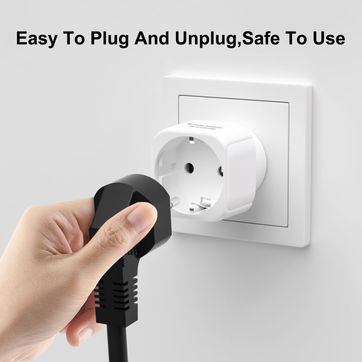 2/4pcs%203Pin%20AU%20NZ%20Power%20Plug%20Adapter%20EU%20to%20AU/NZ%20Plug%20Converter,%20New%20Zealand%20Australia%20Travel%20Plug%20Wall%20Plug%20Socket%20White%20-%20Image%206