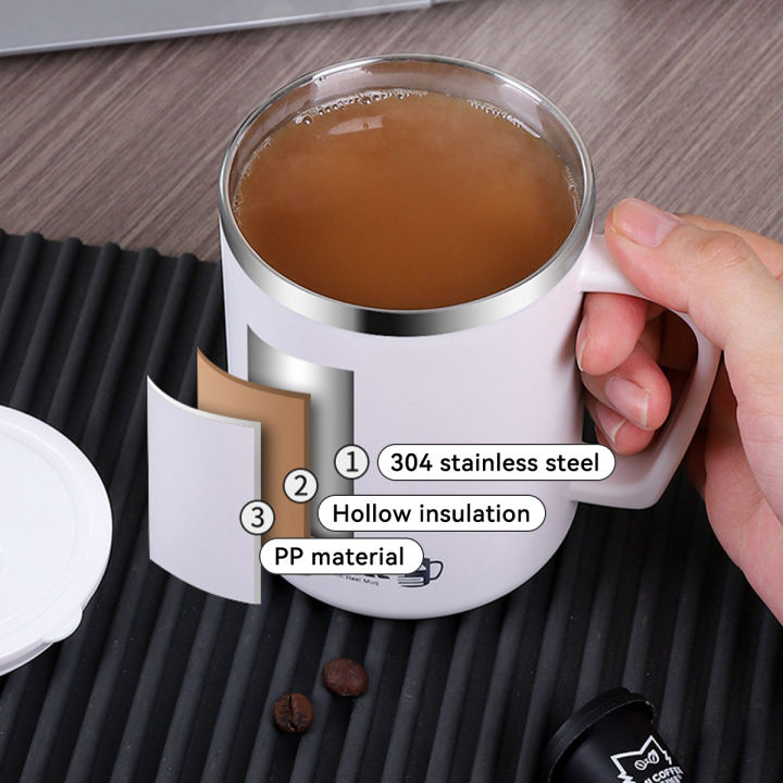 WORTHBUY%20480Ml%20Double-Layer%20Insulated%20Coffee%20Mug%20Portable%20304%20Stainless%20Steel%20Water%20Cup%20With%20Lid%20&%20Handle%20Leak-Proof%20Coffee%20Cup%20-%20Image%204