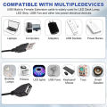 1M/2M USB Male to Female Extension Cable with On/Off Switch Data Transfer and Charging for LED Lamp/USB Flash/Fan/LED Strips etc. 