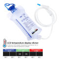 1200ml Reusable Enema Bag Kits Set Extra 10pcs Enema Clean Head Household Medical Colonic Cleansing Kits Vaginal Irrigator. 