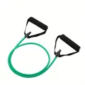 1pc 4-Level Resistance Bands with Handles for Home Workouts and Strength Training - Perfect for Yoga, Pilates,and fitness equipm. 