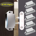 4/10/15pcs magnetic cabinet door stopper, suitable for furniture doors such as cabinets and shoe cabinets, magnetic door buckles.