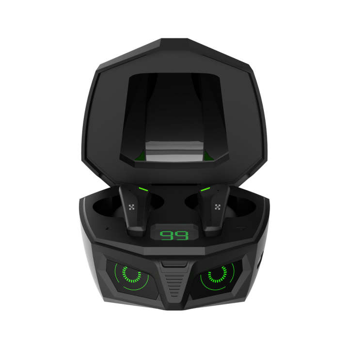 YOBLOX Featuring dual mic ENC earbuds, 10mm high bass boost driver, breathing LED lights, ultra low latency 50ms game mode, 40 hours total playback, intelligent touch control, voice assistant, IPX5 water resistance, hassle-free auto connectivity, and Type