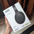 Original NIA J1 Noise Cancelling ANC Wireless Bluetooth Headphones - Wired Gaming Headset with ENC Call Noise Reduction & 20-Hour Battery Life - Foldable Ergonomic Gym Headphone with HiFi Sound - By FunBug. 