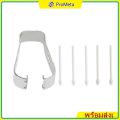 5Pcs Touch Stylus S Pen Nib Tips with Metal Clip for Samsung Galaxy Tab S11 S11 Ultra S10 Lite S6 Lite S6/S7/S7 Plus/S7 Fe S8 Plus Ultra. 