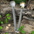 Tiartisan Ultralight Titanium Spoon Spork Long Handle Tableware Outdoor Camping Portable Matte Polished Dinner Cutlery.