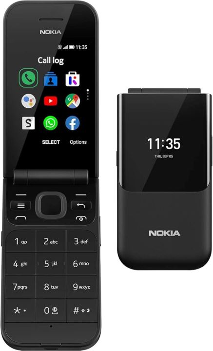 Nokia flip 2720 PTA approved mobile features phone without internet