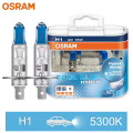 OSRAM H7 H4 H1 H11 HB3 9005 HB4 9006 Halogen Headlight Car Light Hi/Lo Beam 5300K 12V 55W Cool Blue Hyper White Bulb(2 Pieces).