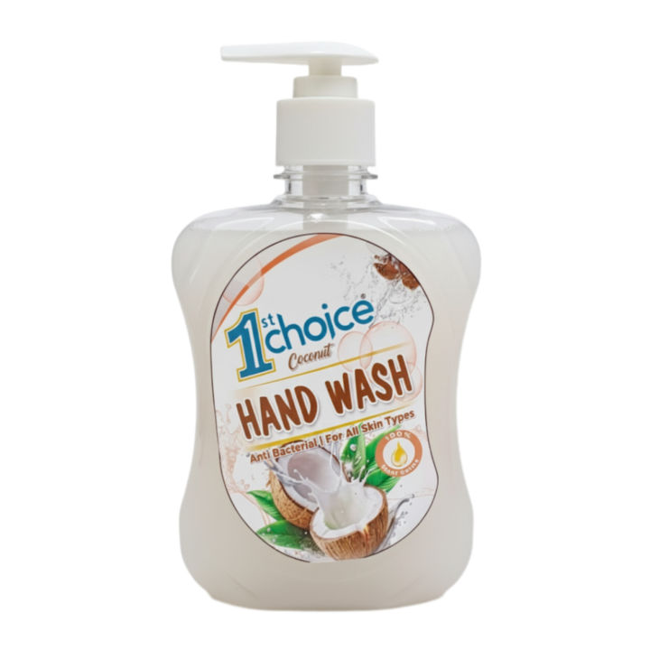 Coconut Hand Wash with high quality fragrance | 550ML X 1 | Anti Bacterial | For All Skin Types