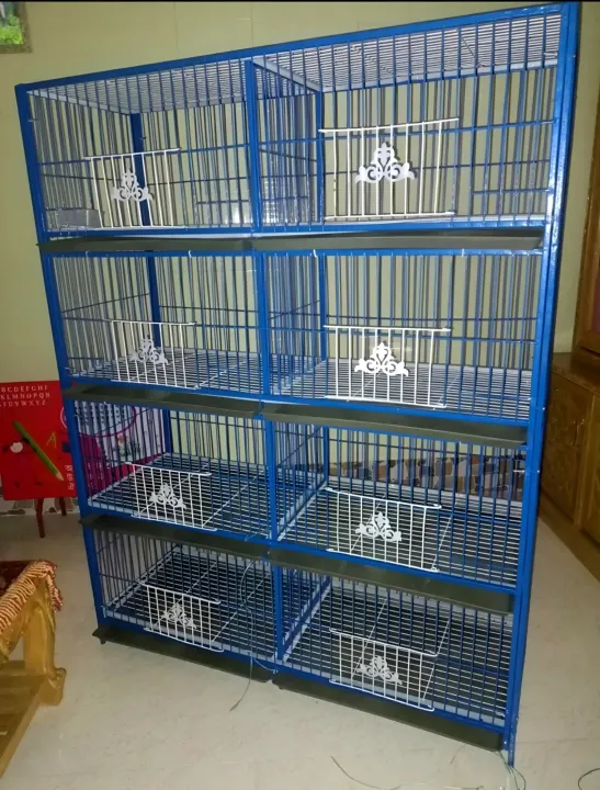 8%20Floor%20Nut%20System%20Folding%20Cage%20Made%20by%2013no%20Wire%20With%20plastic%20coded%20on%20China%20Model%20Pigeon%20Cage%20Each%20Floor%20Cash%20On%20Delivery%20Available%20-%20Image%205