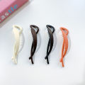 Hair clip, simple fashion, twist banana clip for long ponytail girl. 