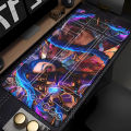 Riftbound LTCG Card playmat League of Mouse Pad Legends Jinx Series LOL 600x350mm overlock Board Game HD Printing XXL Desk Mat. 