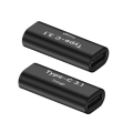 USB Type C Adapter Female to Female Converter Portable USB-C Charge Data Sync Adapter Type-C Extension Cable for Phone Tablet. 