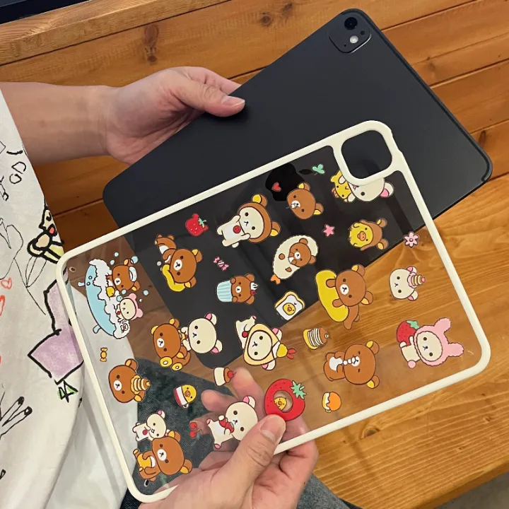 Rilakkuma%20Case%20For%20iPad%20Air%202025%2011in%2013%20in%20iPad%20Pro%202024%2011in%2013in%20iPad%2010th%2011th%20Air%204%205%20Pro%202022%20Mini%206%207%20Acrylic%20Hard%20Cover%20-%20Image%204