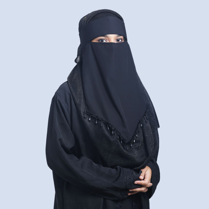 Stylish%20Single%20Layer%20Niqab%20with%20Sequins%20&%20Beads%20%7C%20Triangle%20Shaped%20%7C%20Trendy,%20Comfortable,%20Easy-to-Wear%20Design%20for%20Women%20-%20Image%202