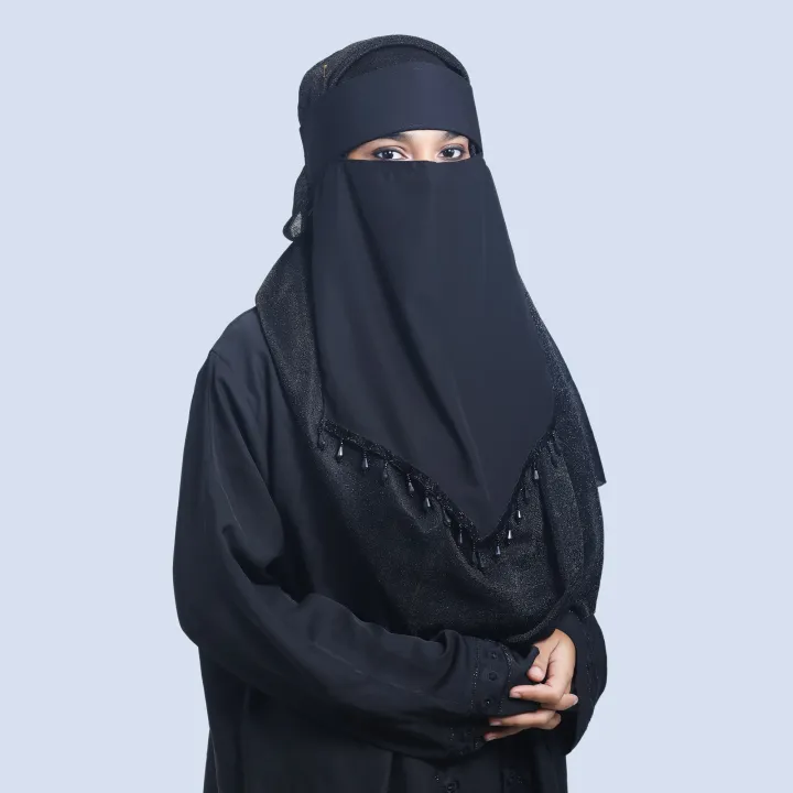 Stylish%20Single%20Layer%20Niqab%20with%20Sequins%20&%20Beads%20%7C%20Triangle%20Shaped%20%7C%20Trendy,%20Comfortable,%20Easy-to-Wear%20Design%20for%20Women%20-%20Image%202