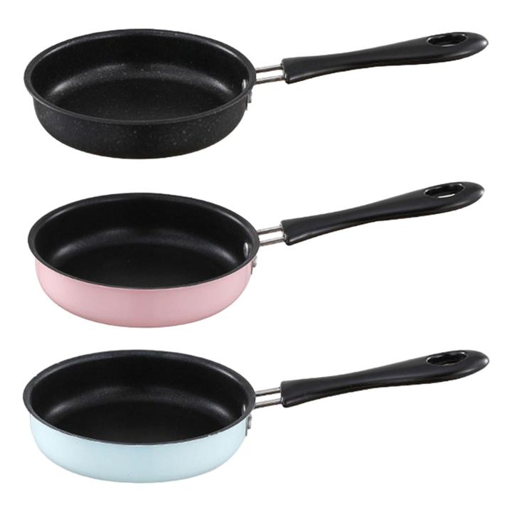 Induction Omelette Pan with Long Handle Non Stick Ham Burger Cooking