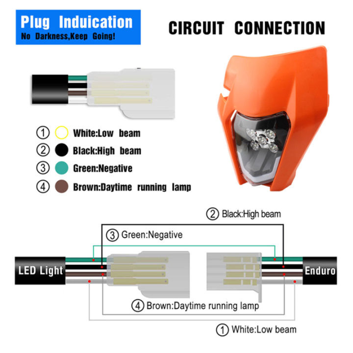 Motorcycle%20Headlight%20LED%20Enduro%20for%20KTM%20EXC%20XC%20SX%20MX%20XC%20125%20250%20300%20450%20Universal%20Supermoto%20Dirt%20Bike%20Motocross%20Headlights%20Plate%20-%20Image%203