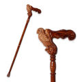 Eagle Head Wooden Walking Cane Men Detachable Reddish Brown German Beech Wood Sticks for Man And Woman Elegant Wooden Canes.