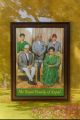 King Family Photo with frame. 