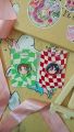 Pair of Anime Custom clay pins. 