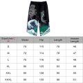 Men and Women's Japanese Kimono, Wave Carp, 3D Print Pattern Coat, Green Traditional Haori Cardigan, Japan Black Beach Clothing. 