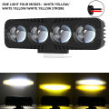 Motorcycle 4 Lens Led Headlight Spotlights High Brightness Motorcycle Driving Light Fog Lamp Motorbike Scooter Running Lamp 12V. 