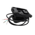 Universal Foot Pedal Throttle, Electric Scooter E-bike Accelerator Pedal, Black Speed Control Pedal for Electric Tricycle. 