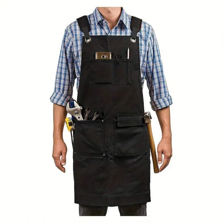 Good%20Thickened%20High%20Quality%20Cotton%20Canvas%20Summer%20Waterproof%20Apron%20Catering%20Shop%20Kitchen%20Home%20Gardening%20Commercial%20Waist%20Apron%20-%20Image%206