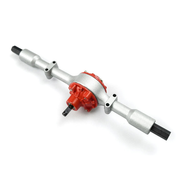Mini Rear Axle System Metal Gear Rear Axle with Steel Gear for WPL D12 C14 C24 C24-1 B14 B24 ...