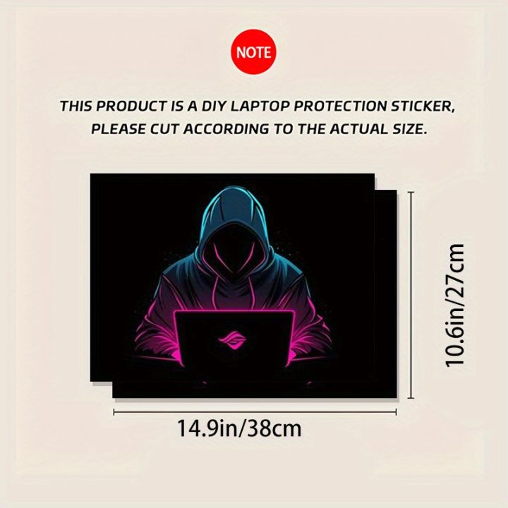 Fashion%20Sticker,%20Universal%20Scratch%20Resistant%20Vinyl%20Decal%20for%20,%20,%20,%20%20and%20%20Laptops,%20Size%2010.63%20x%2015.35,Laptop%20-%20Image%207