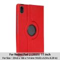 For Redmi Pad 2 Case 360 Degree Rotating Stand Coque For Coque  Redmi Pad 2 2025 Case Cover 11 inch. 