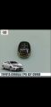 Toyota Corolla 2015/2022 TPU Key Cover Glossy Shine Black. 