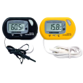 Digital Aquarium Thermometer with Probe Suction Cup Fish Tank Water Electronic Thermometer Measurement Degrees Celsius ℃. 
