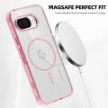 MagSafe Magnetic Colorful Transparent Clear Phone Case for Google Pixel 9a, Wireless Charging Anti Scratch Phone Case. 