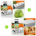 Stainless Steel 4 Sided Blades Household Box Grater Container Multipurpose Vegetables Cutter Kitchen Tools Manual Cheese Slicer. 