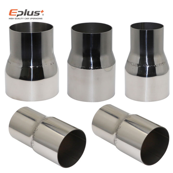 Universal Stainless steel Straight Adapter reducer car motorcycle Exhaust Muffler pipeline welded pipe Multiple sizes available