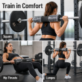 Barbell Squat Pad with Straps Hip Thrust Pad for Standard Bars Foam Neck Shoulder Support for Squats Workouts Gym Home Training. 