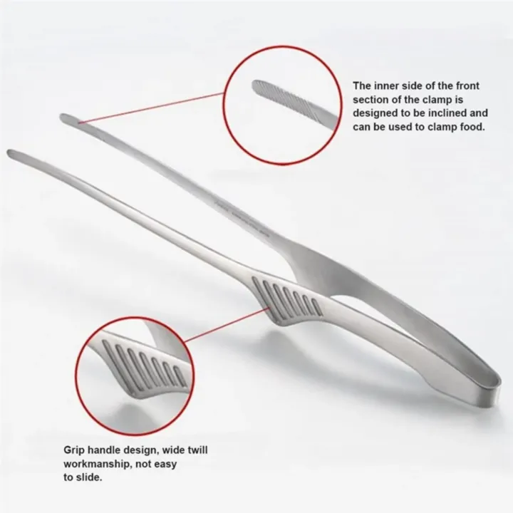 JJYY%20304%20Stainless%20Steel%20Food%20Tongs%20Long%20Handle%20Non-Slip%20Barbecue%20Tongs%20Steak%20Tongs%20Kitchen%20Cooking%20Tools%20kitchen%20accessories%20-%20Image%205
