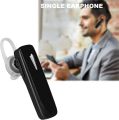 Wireless Bluetooth Earpiece In-Ear Single Earpiece with Microphone and Ear Hook for all Mobile. 