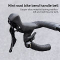 Portable Bicycle Bell for Road Bike Ring Crisp Sound Warning Alarm Bike Handlebar Copper Alloy Ring Horn For Safety Cycling. 