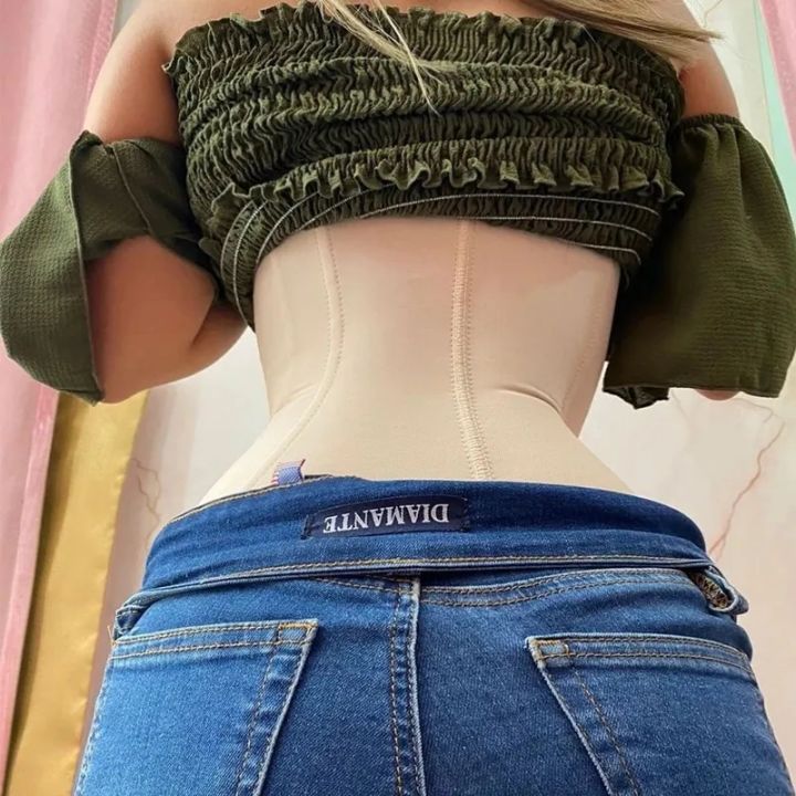Fajas%20Colombian%20Girdles%20Waist%20Trainer%20Double%20Compression%20BBL%20Shorts%20Tummy%20Control%20Sheath%20Slimming%20Flat%20Stomach%20Modeling%20Belt%20-%20Image%202