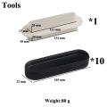 Meibum 10 Cavity Long Strip Silicone Cake Mold Mousse Mould Plastic Cutting Dies and Pastry Trays Dessert Baking Tools Bakeware. 