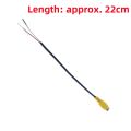 Reverse Camera Input For Ford SYNC 2 SYNC 3 Fiesta Mk7 Focus Mk3 Rear RCA Cable 2-Pin Video Cable Auto Wire Replacement Parts.