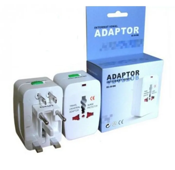 All in One Universal International Plug Adapter World Travel AC Power Charger Adaptor with AU US UK EU converter Plug