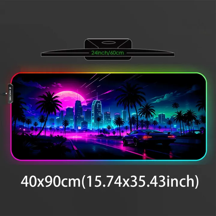 Retrowave%20Large%20Desk%20Mat%20Extended%20Pad%20PC%20Gamer%20Cabinet%20Big%20Mousepad%20Gaming%20Room%20Decoration%20Deskmat%2090x40%20Back%20Light%20Led%20Mousepad%20-%20Image%202